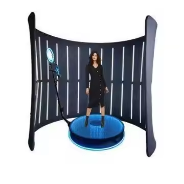 Artibooth 360 Photo Booth Overhead Enclosure Backdrop – 24 LED Lights, Aluminum, Custom Logo, 30-Min Install - Image 6
