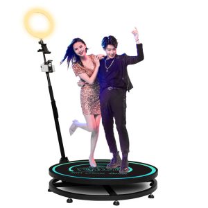 Artibooth 360° Portable Photo Booth – 350kg Load, 4K Video, iPad/SLR/GoPro, US Supplier